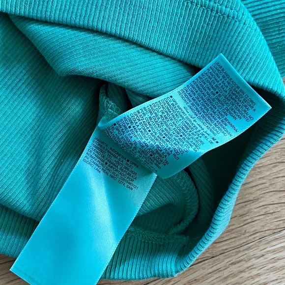 Old Navy Fitted Sleeveless Rib-Knit Midi Green Dress BodLove Collection Size XS - Picture 4 of 9